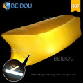 LED Lighted Square Lazy Sofa Inflatable Air Bed Sleeping Bag